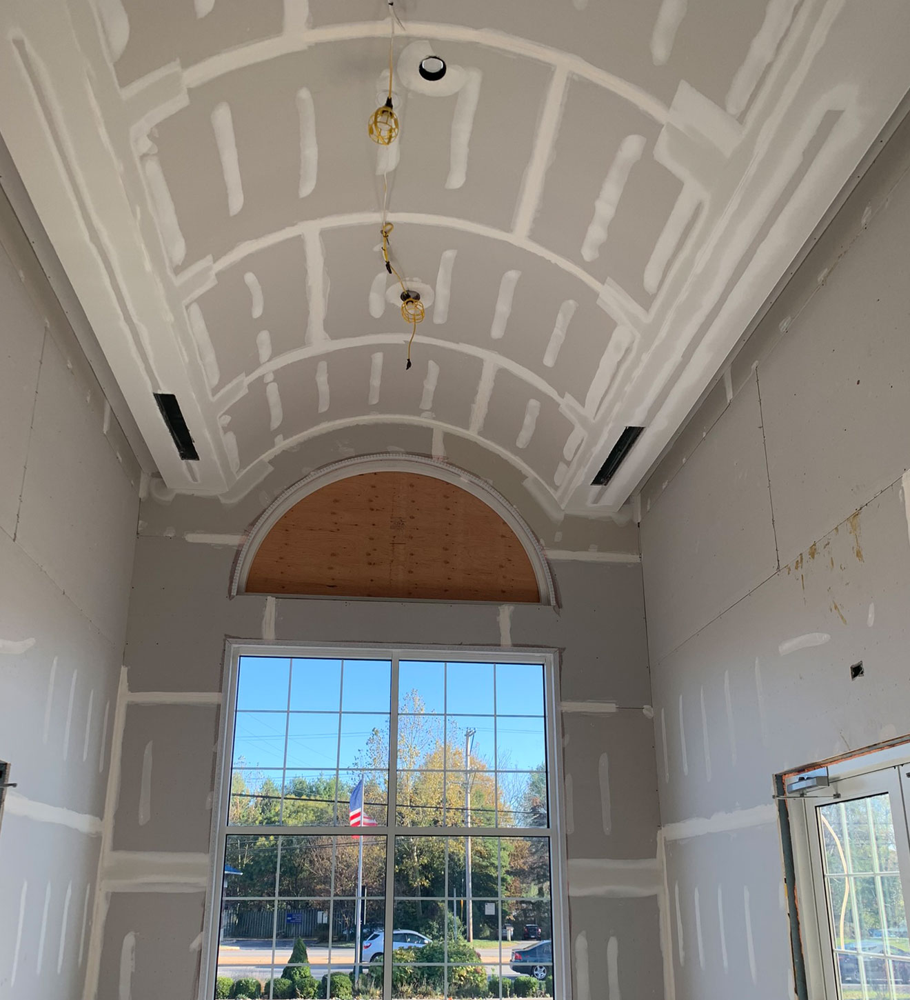 about-us-image-2 - JF Improvements fixed drywall ceiling for a funeral home that is now ready to paint