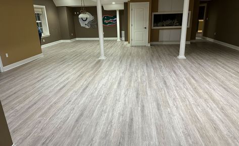 Basement Flooring Installation