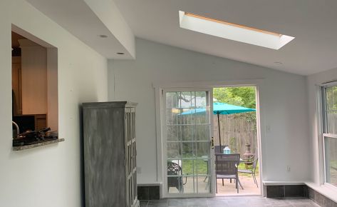 Sunroom Ceiling Drywall Repair