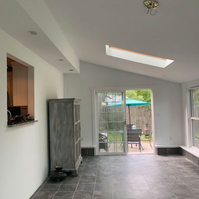 Sunroom Ceiling Drywall Repair